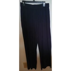 Freelance Medium Modal Knit Pull On Navy Blue Pants Stretch High Waist Comfort